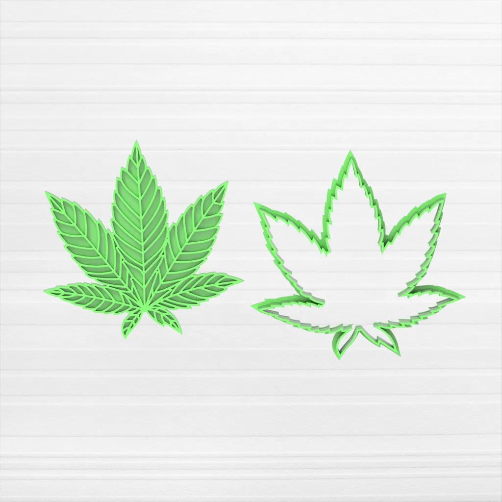 Hoja de Cannabis